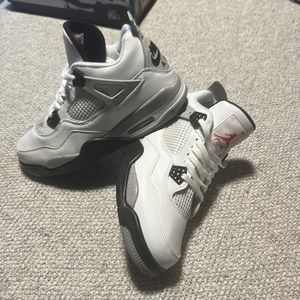 Nike air, Jordans cement, gray fours